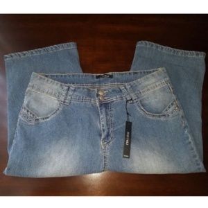 Roz & Ali Sz 16 Womens Capris Cropped Pants